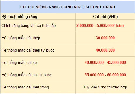 Niềng răng mắc cài 5
